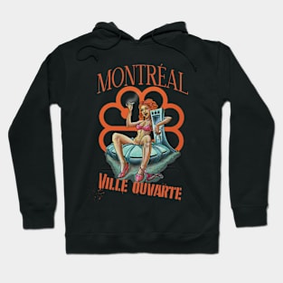 montreal ville ouvarte Hoodie